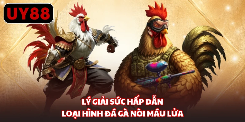 Lý giải sức hấp dẫn loại hình đá gà nòi máu lửa